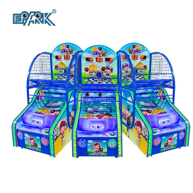 Coin Operated Electronic Basketball Arcade Shooting Machine For Kids