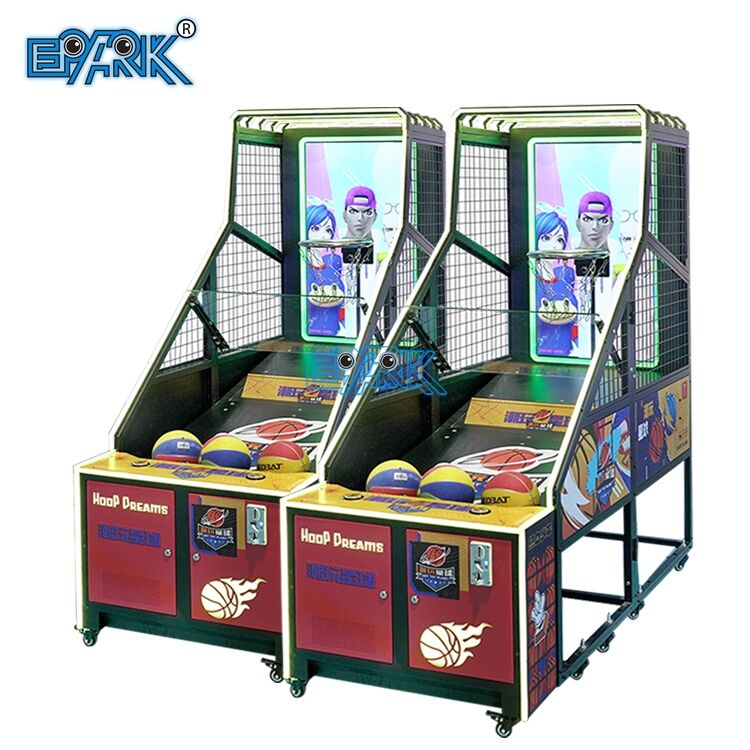 Kids Basketball Machine Shooting Hoop Ball Machine