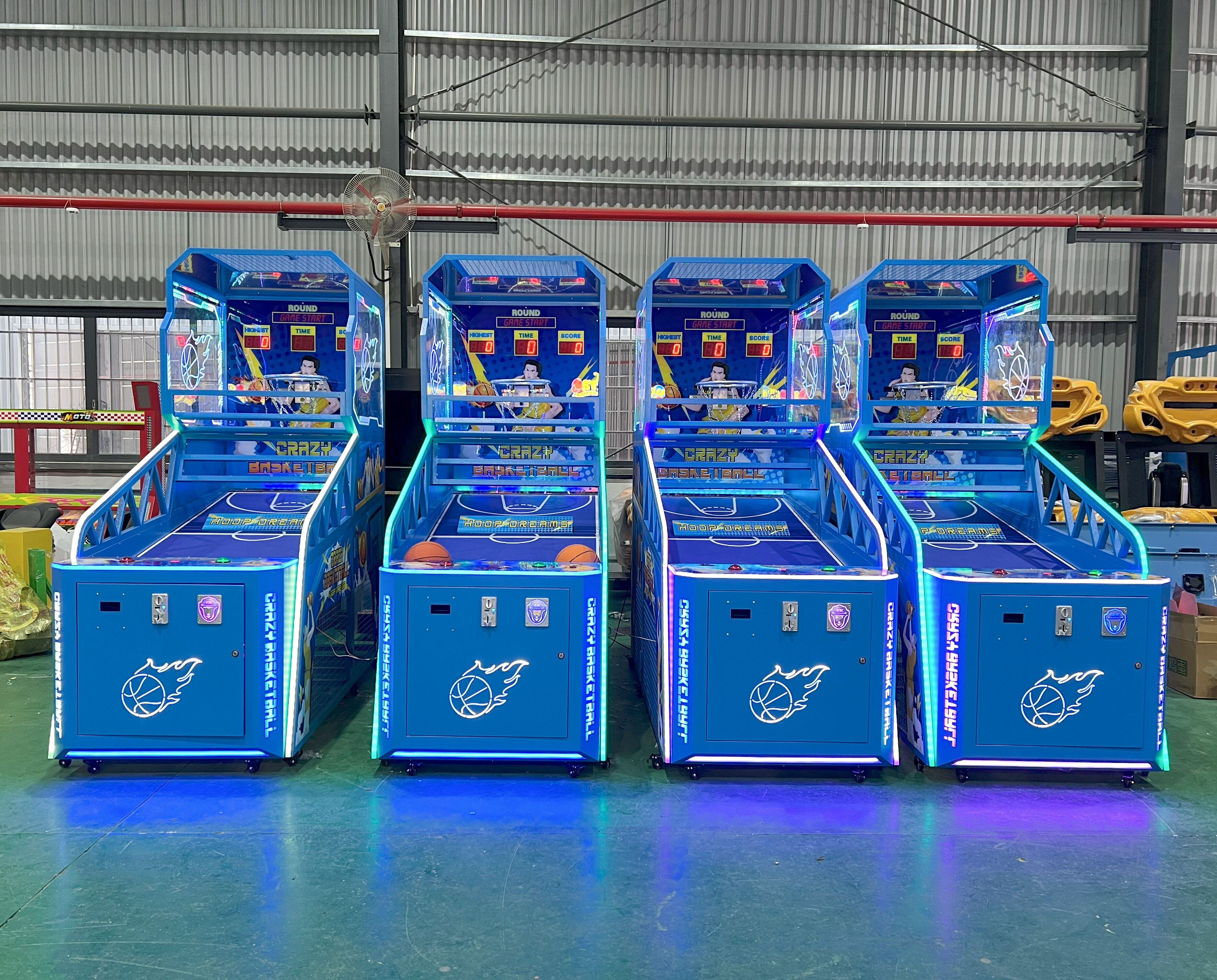 Indoor Sport Basketball Machine – Space-Saving Active Entertainment