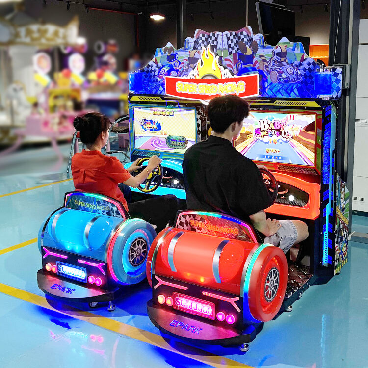 Speed Electronic Video Coin Operated Car Racing Arcade Game Machine