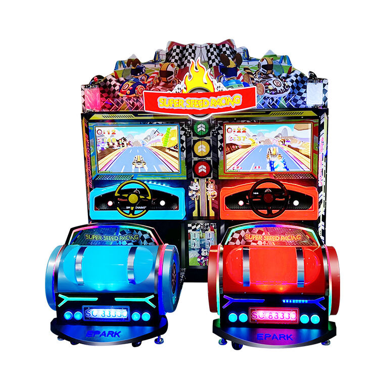 Speed Electronic Video Coin Operated Car Racing Arcade Game Machine