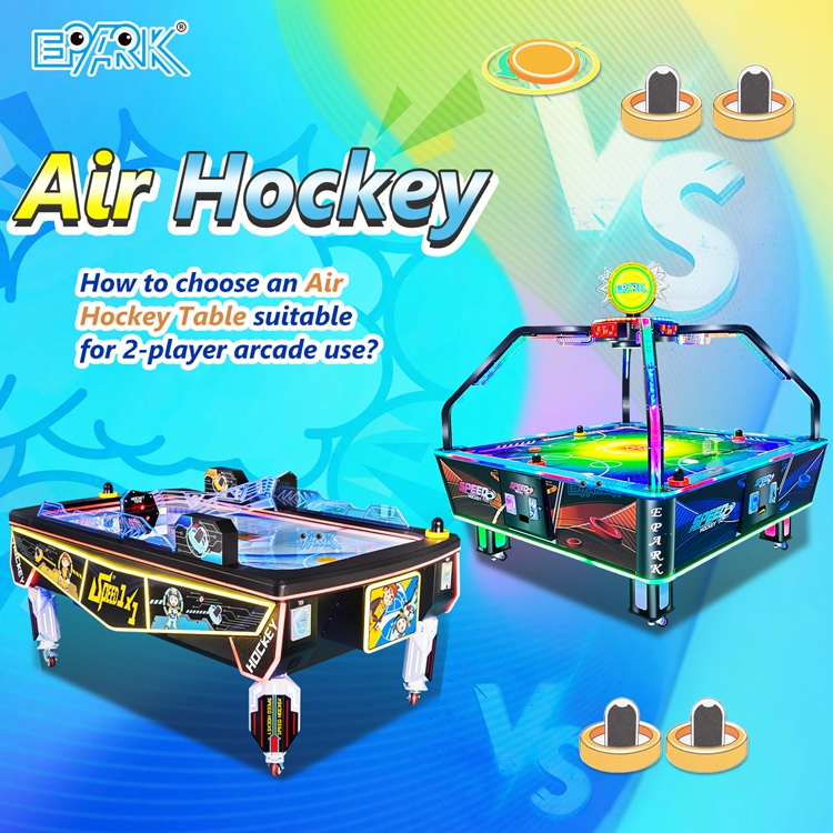 Como escolher uma mesa de hóquei no ar adequada para uso em fliperama para 2 jogadores?