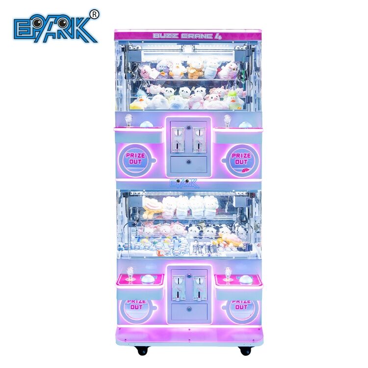 Mini Claw Arcade Game 4 Players Toy Claw Machine