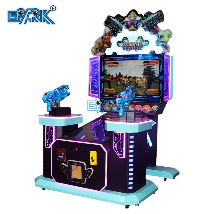 Amusement Park Electric Shooting Arcade Machine Kids Play Video Games Shooting Game Machine