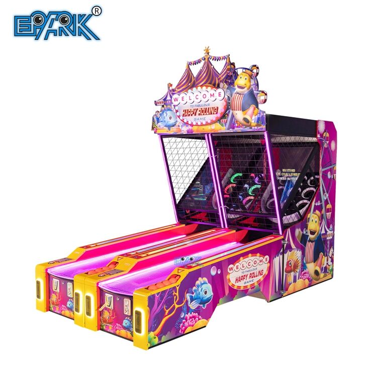 Rolling Ball Bowling Coin Operated Amusement Playground Kids Game