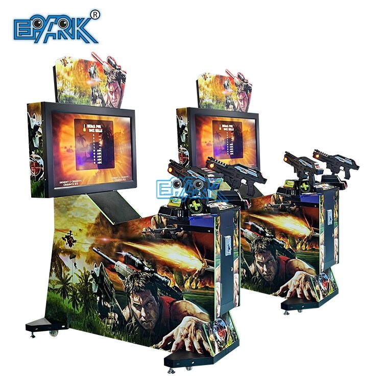 Amusement Shooting Machine Coin Operated Video Arcade Shooting Game Machine