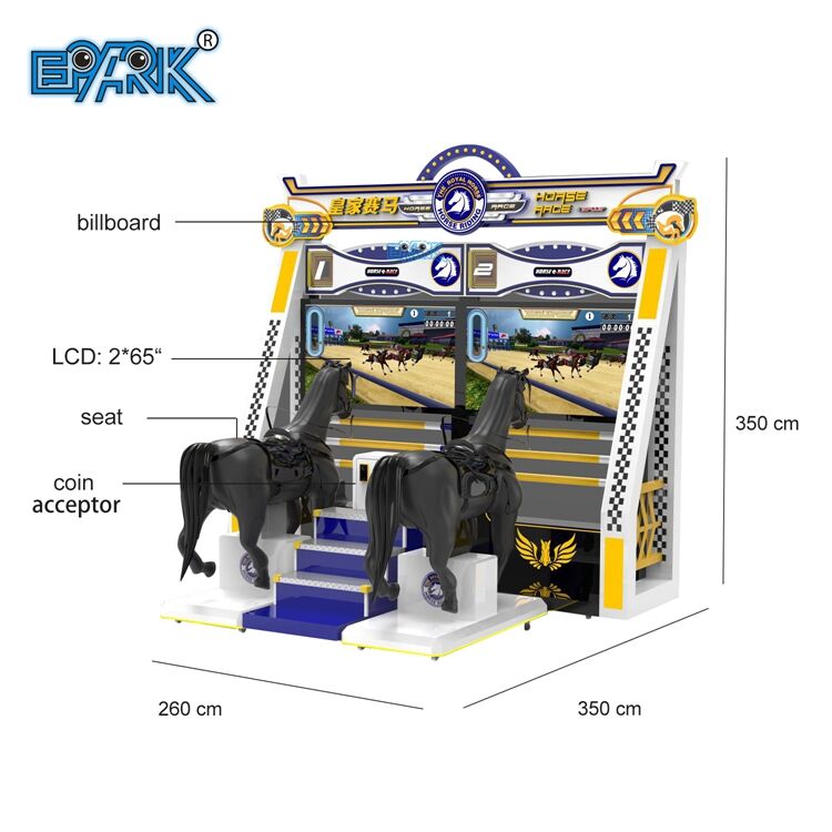 Arcade Simulator Electronic Horse Racing Game Machine
