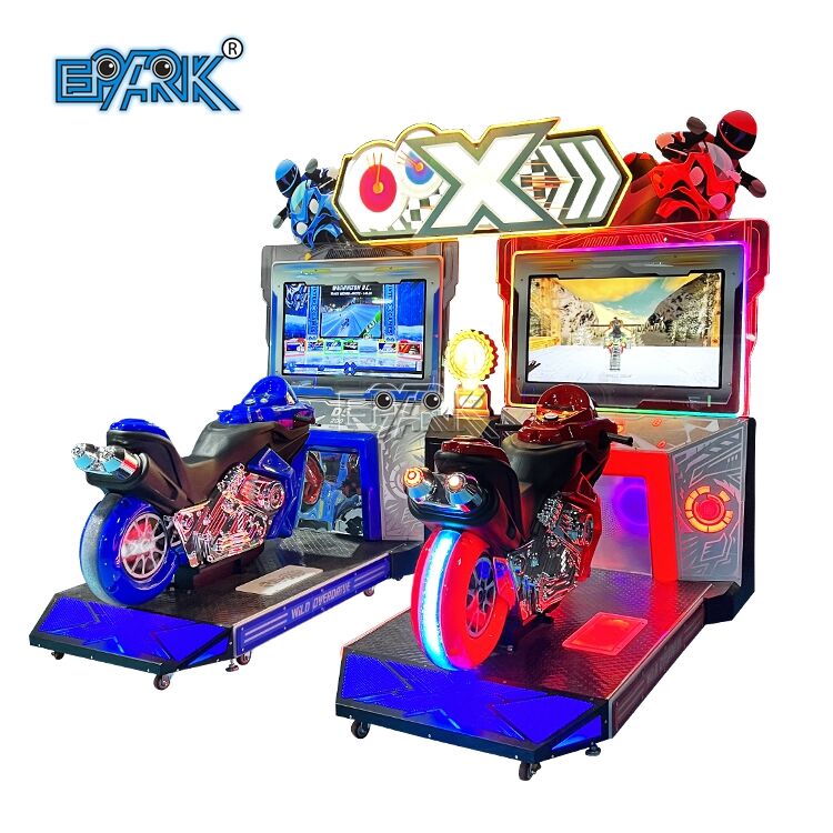 Motorcycle Driving Arcade Game Simulator Coin-operated Double Motorcycle Racing Machine