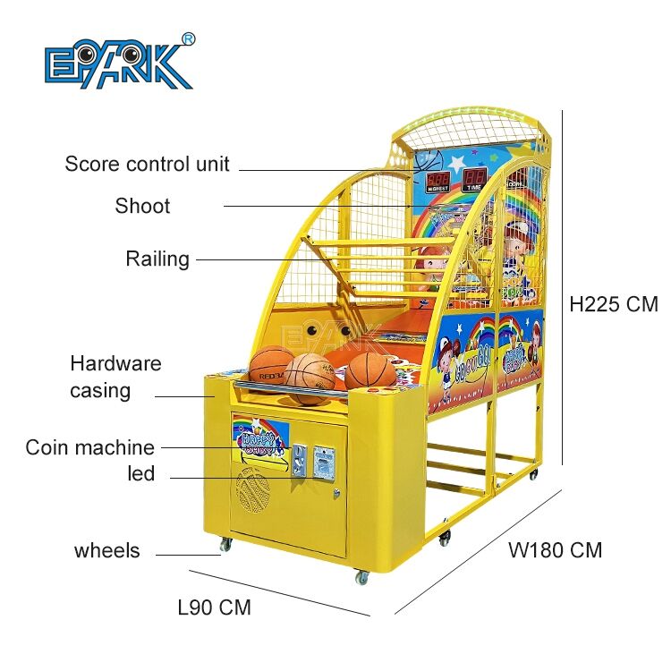 Arcade Street Basketball Simulator Shooting Arcade Game Machine