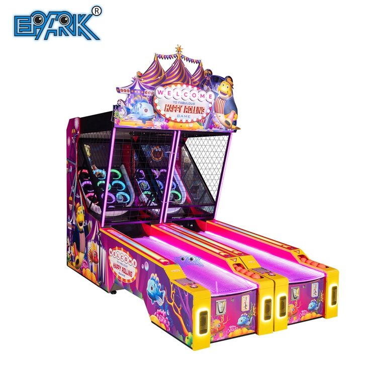 Rolling Ball Bowling Coin Operated Amusement Playground Kids Game