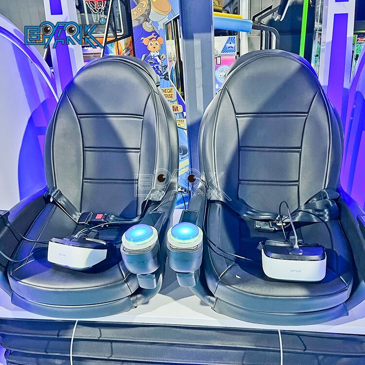 Dynamic Seat Double Players 9D VR Egg Cinema VR Simulator