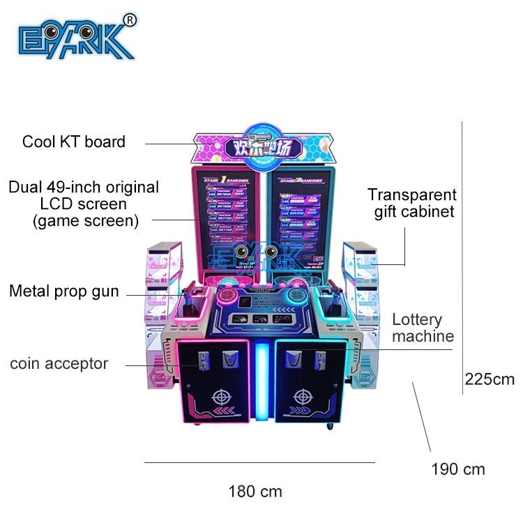 Factory Coin Operated Arcade Shooting Game Indoor Amusement Shoot Game Machine