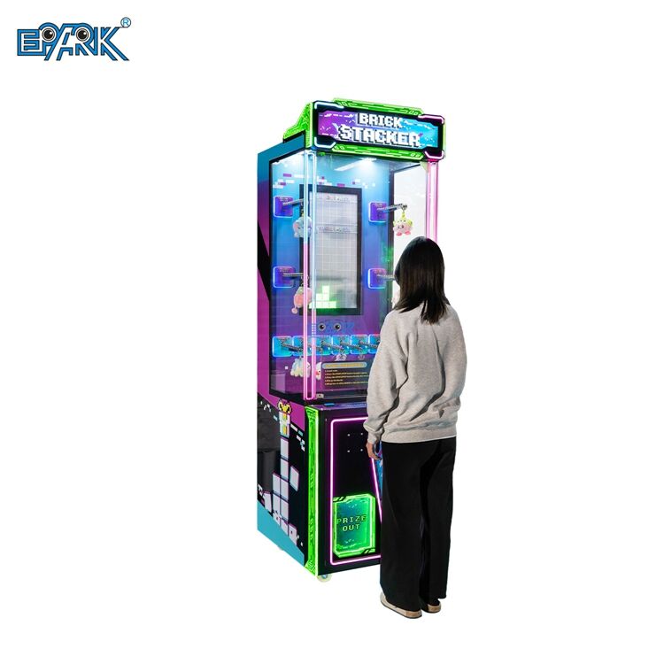 Brick Stacker Arcade Amusement Prize Redemption Machine