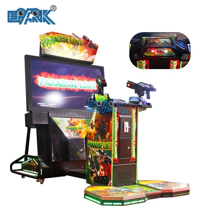 Entertainment Center 2 Player Video Amusement Shooting Game Machine Simulator Arcade Machine