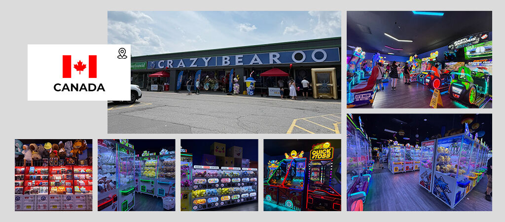 Claw Machine & Redemption Area