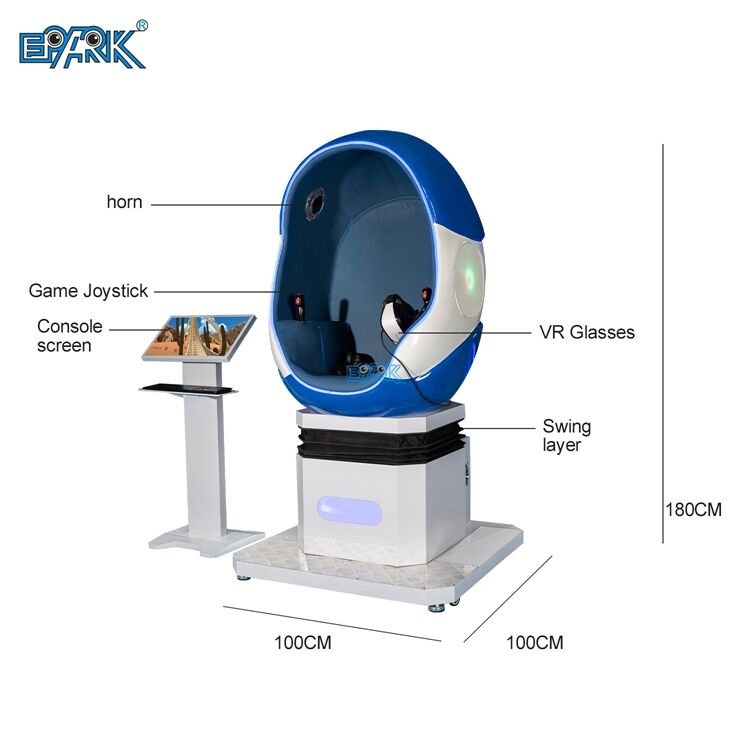 Cadeira Egg Seat Cadeira de Realidade Virtual 9D