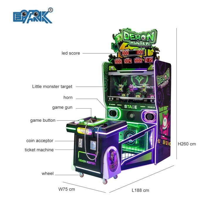 Amusement Park Indoor Game Machine Coin Operated Shooting Game Machine