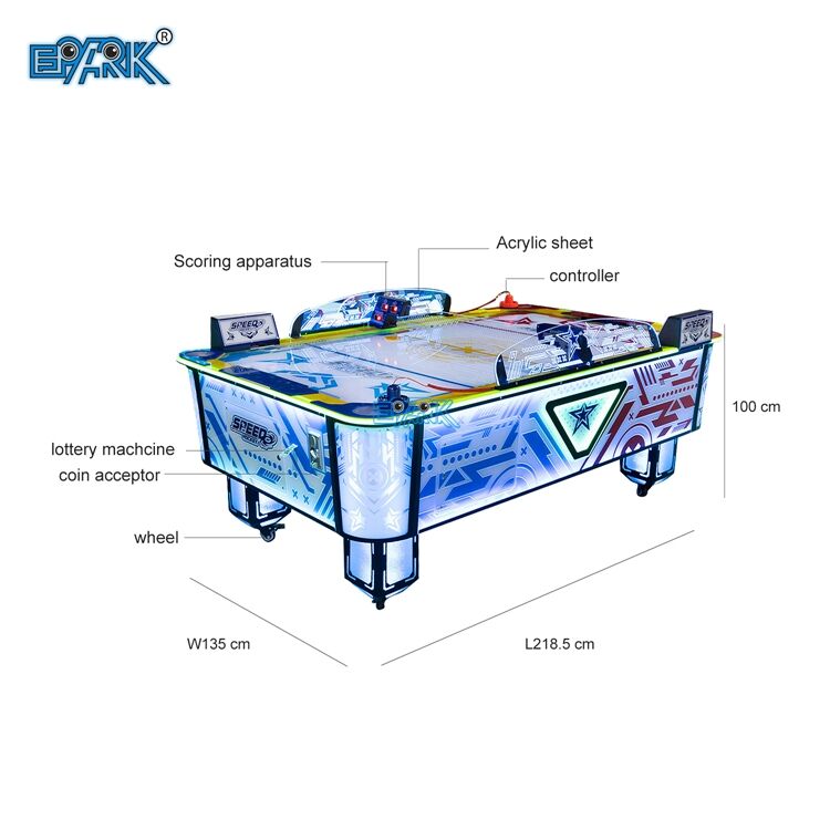 Coin Operated Air Hockey Table for Adult Players Super Star Hockey Coin Operated Games