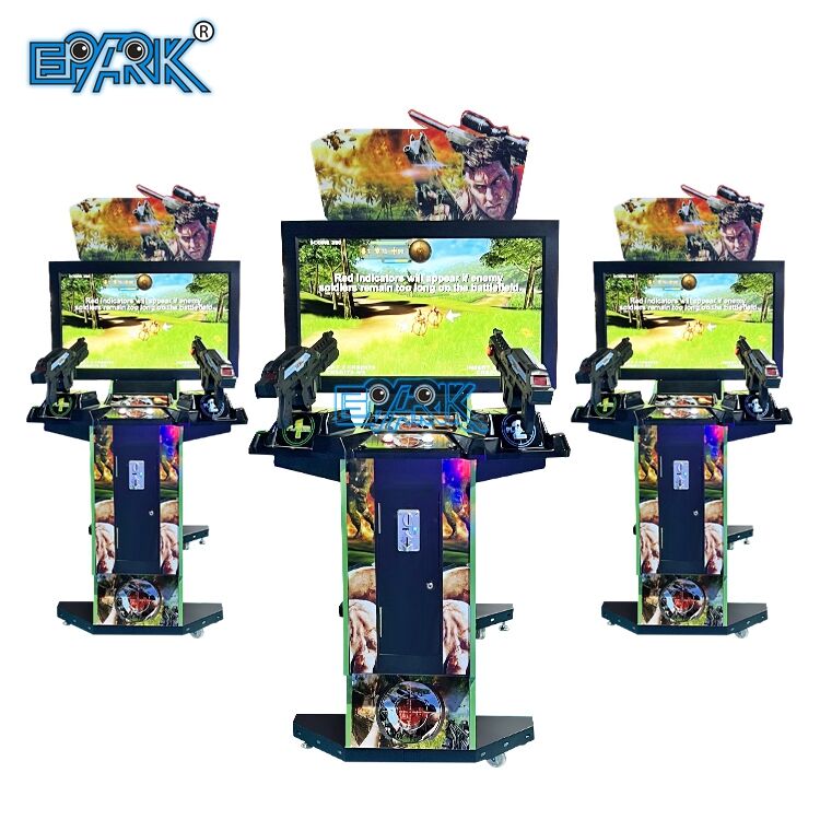 Amusement Shooting Machine Coin Operated Video Arcade Shooting Game Machine