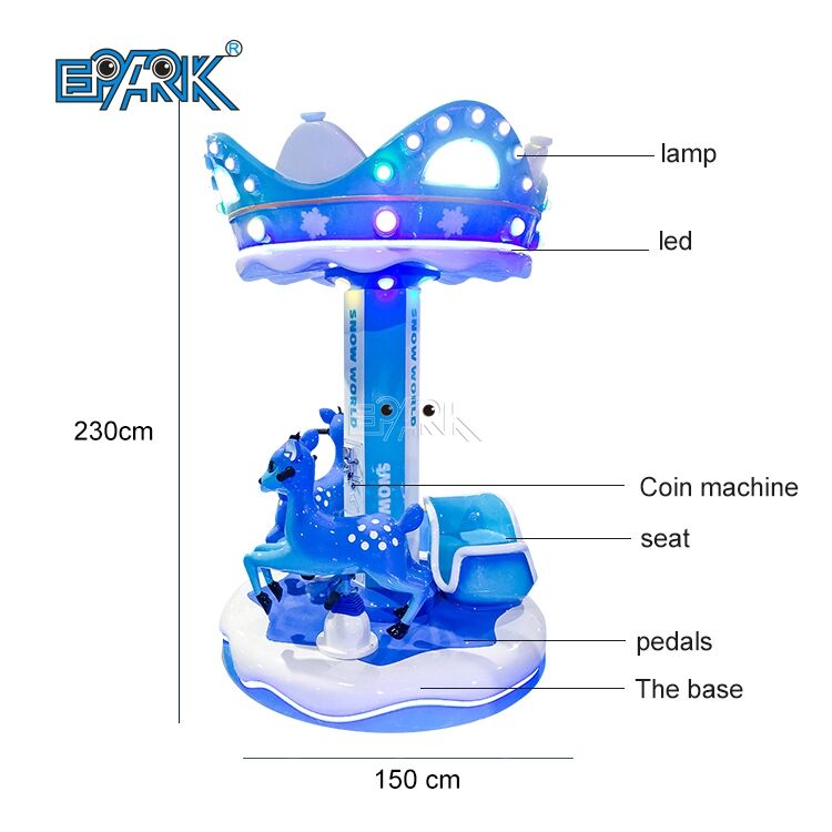 Small Carousel Kids Amusement Rides