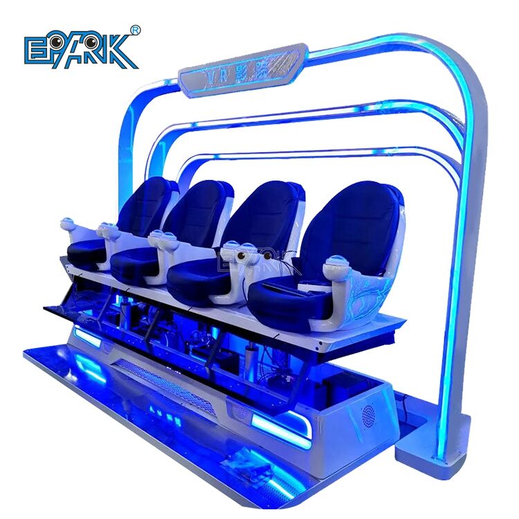 9d VR 4 Seats Multiplayer Cinema VR Games