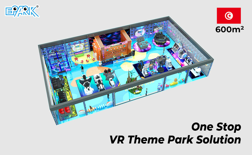 600m² チュニジアVRテーマパークソリューション