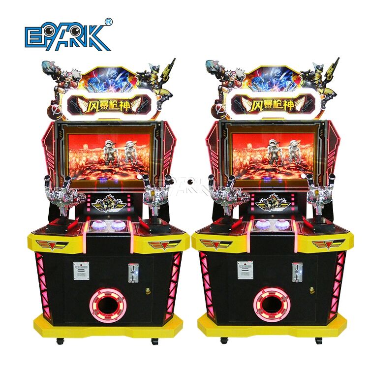 Video Arcade Machine Storm Gun Shooting Simulator Game Coin Operated Arcade Shooting Machine