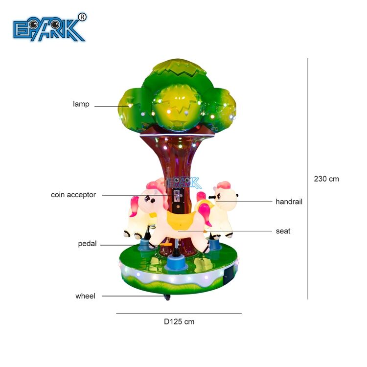 Choose EPARK Carousel Rides - Exquisite Design & Safe Operation