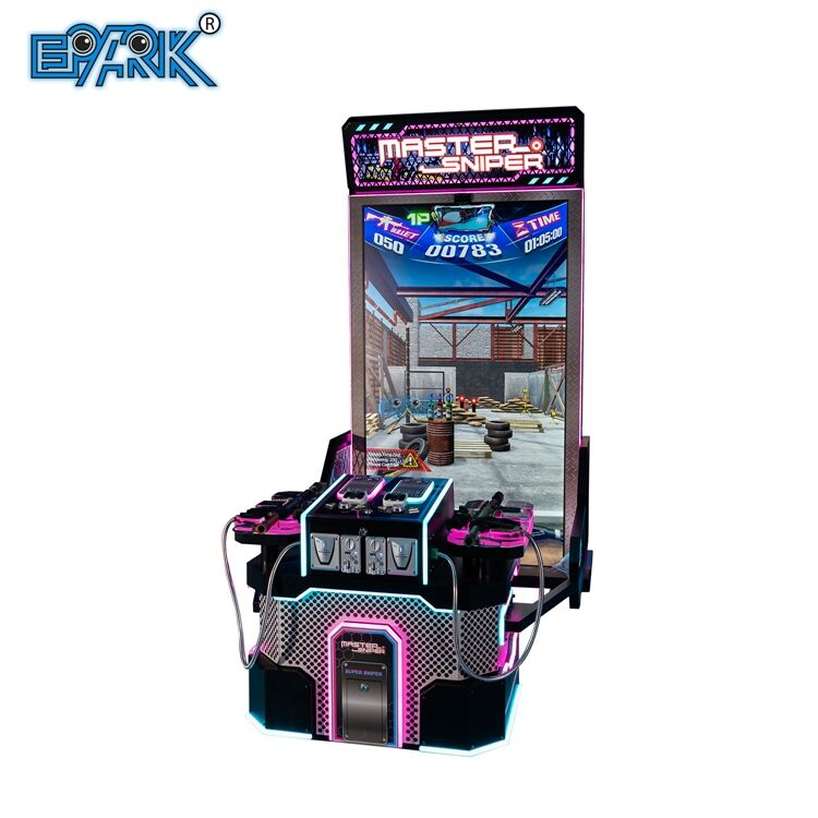 Amusement Shooting Game Video Family Fun Gun Shooting Machine Arcade ...