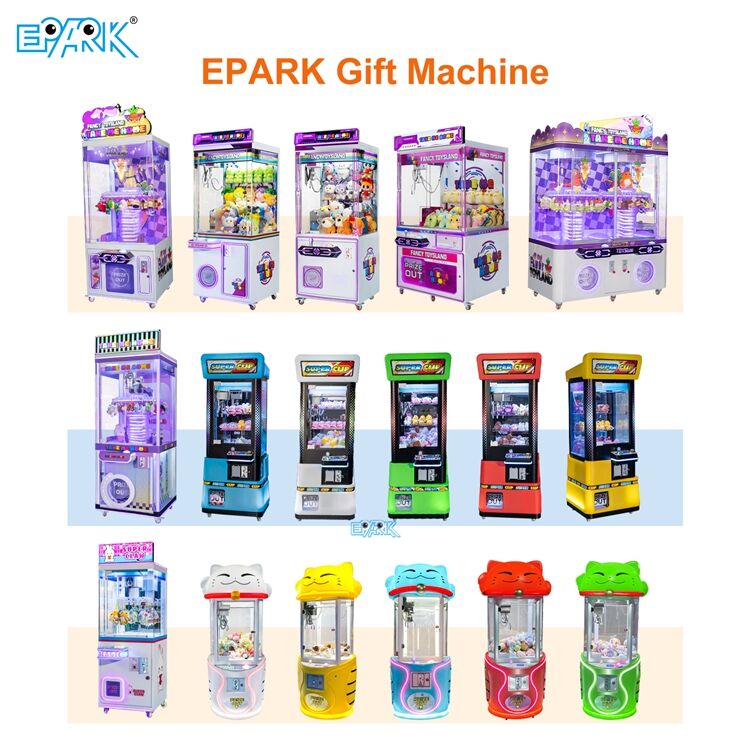 Dvojni igralni avtomat z oprijemalom za zabavne centre