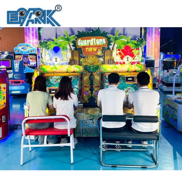 Coin Operated 4 Players Video Tickets Exchange Game Machine