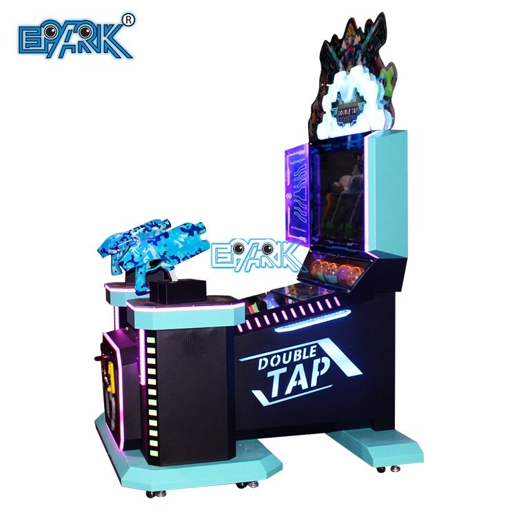 Amusement Park Electric Shooting Arcade Machine Kids Play Video Games Shooting Game Machine