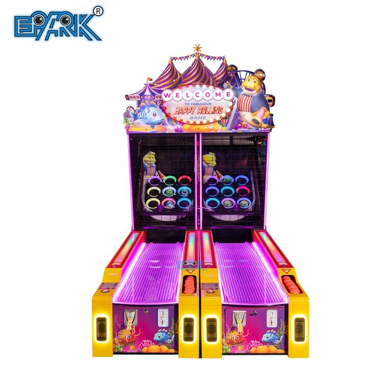 Rolling Ball Bowling Coin Operated Amusement Playground Kids Game