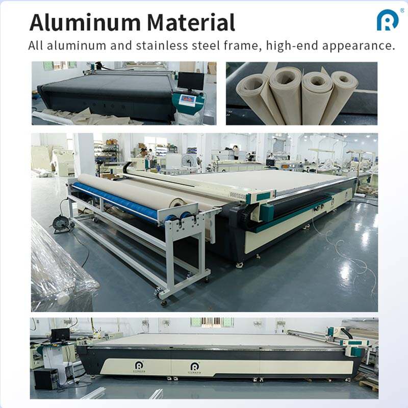 Tekstiilien leikkauskone: Monipuolinen leikkaus eri tekstiilimateriaaleille