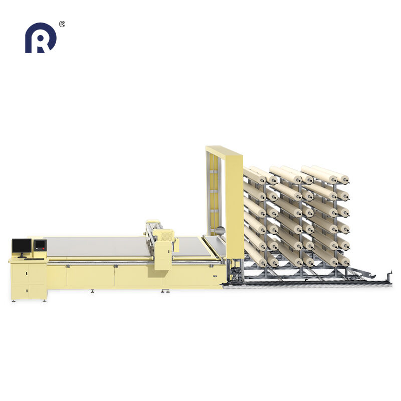 Integrated Fabric Storage and Cutting System: Streamlining Sunshade Production from Warehouse to Finished Cut