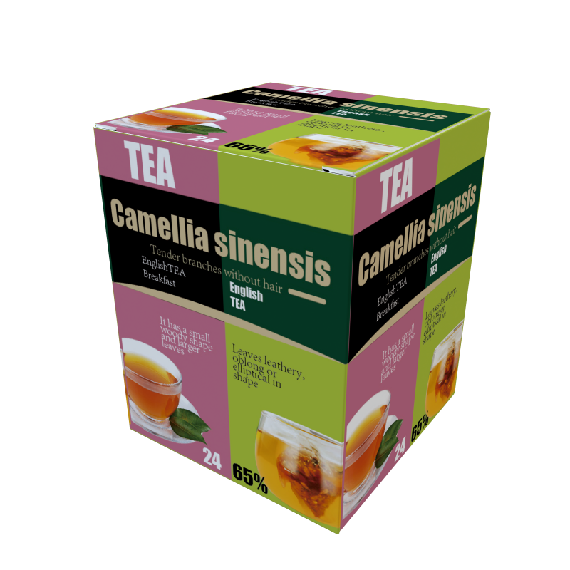 cutie de ambalare personalizată pentru cafea și ceai din carton de lux Logo personalizat Ambalare scumpă pentru pachete mici de frunze de ceai