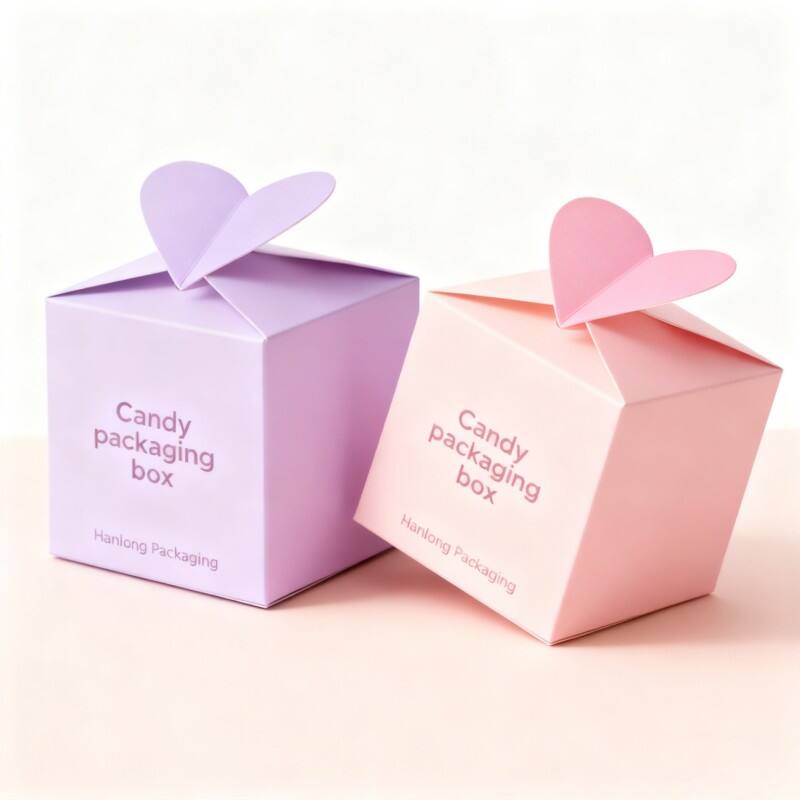 Factory manufacturer customized pink packaging box birthday party candy box Christmas food biscuit packaging box