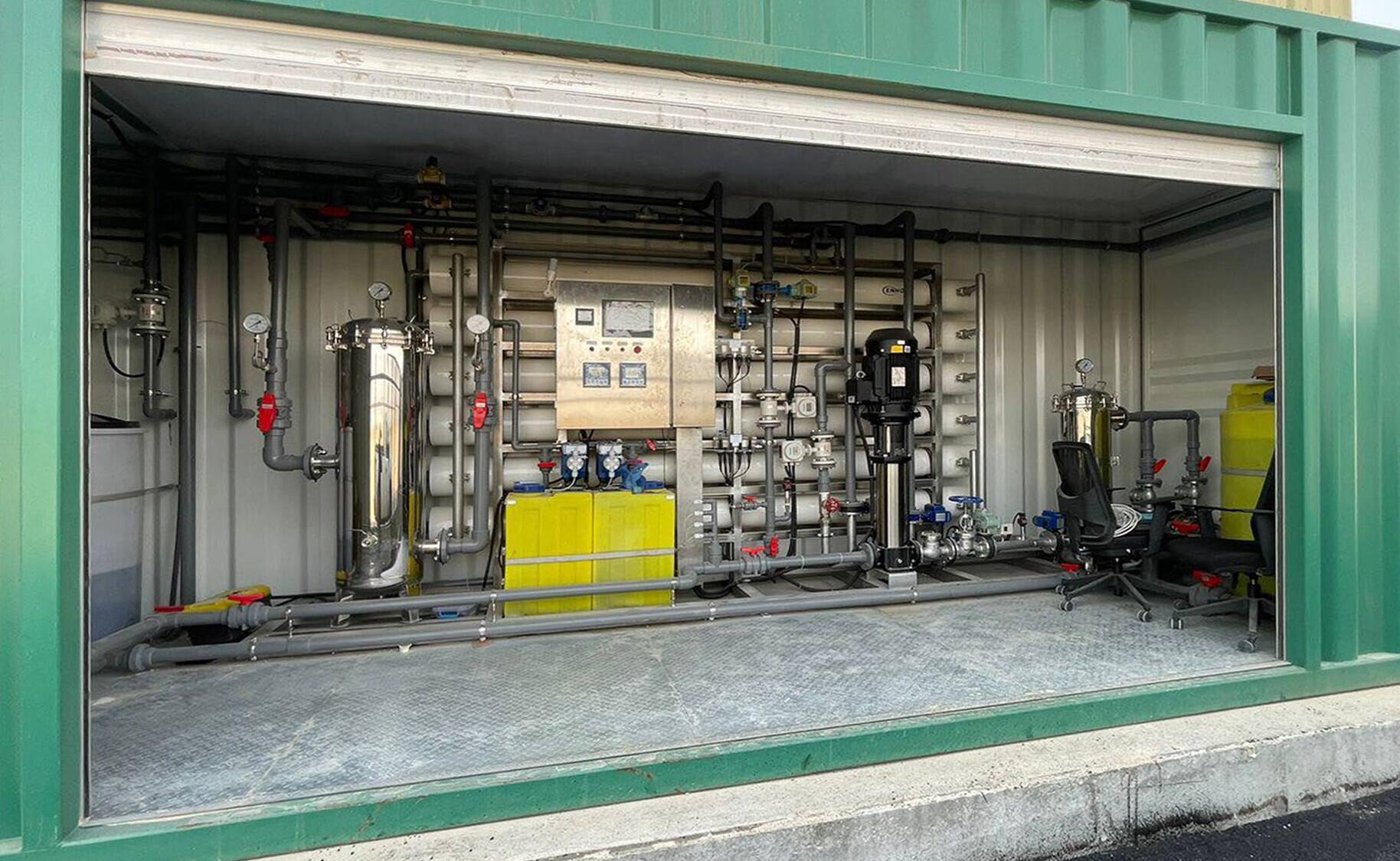 18 m³/h Containerized Water Treatment System in Saudi Arabia