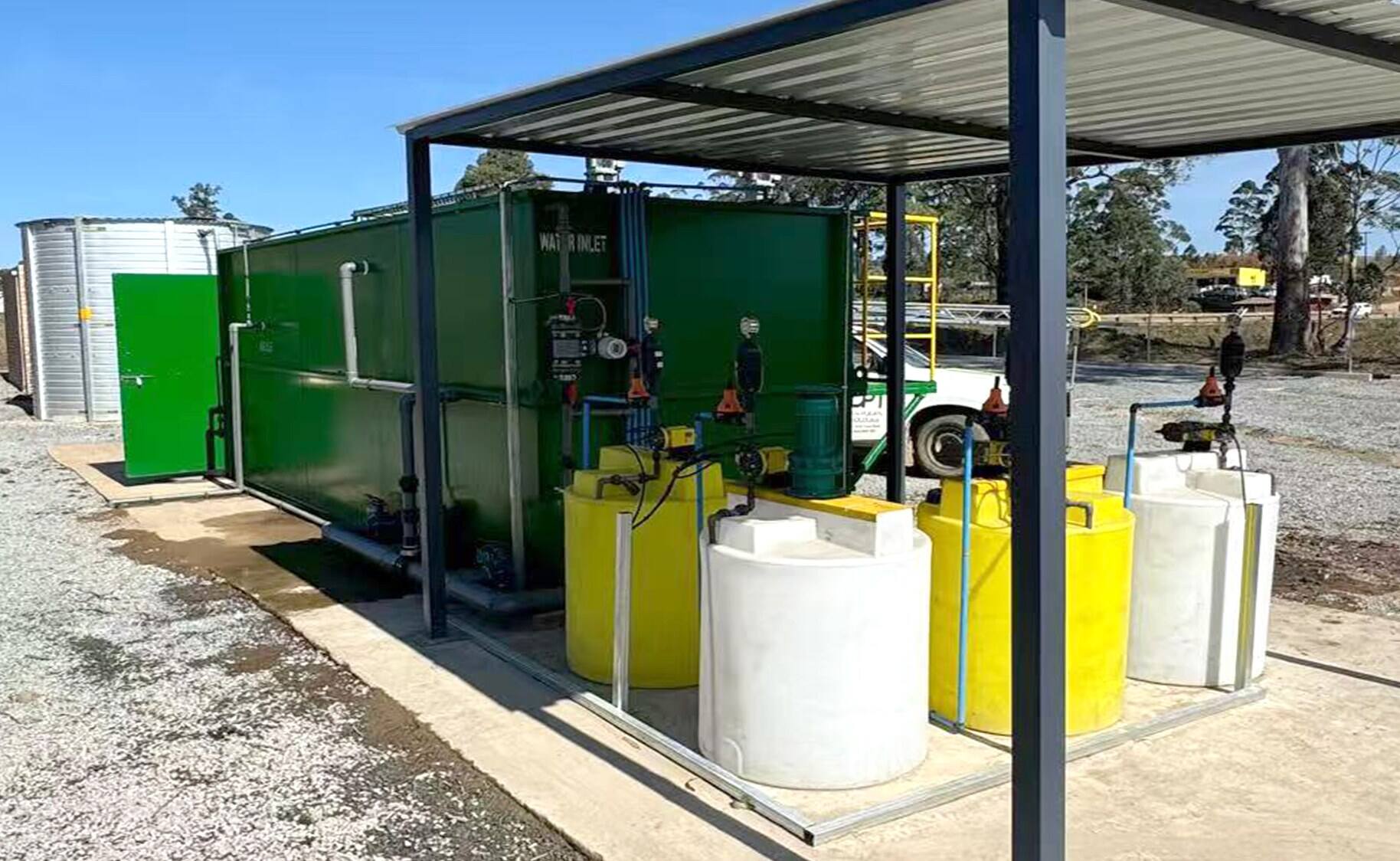 Sedimentation + RO Process for River Water Treatment in South Africa