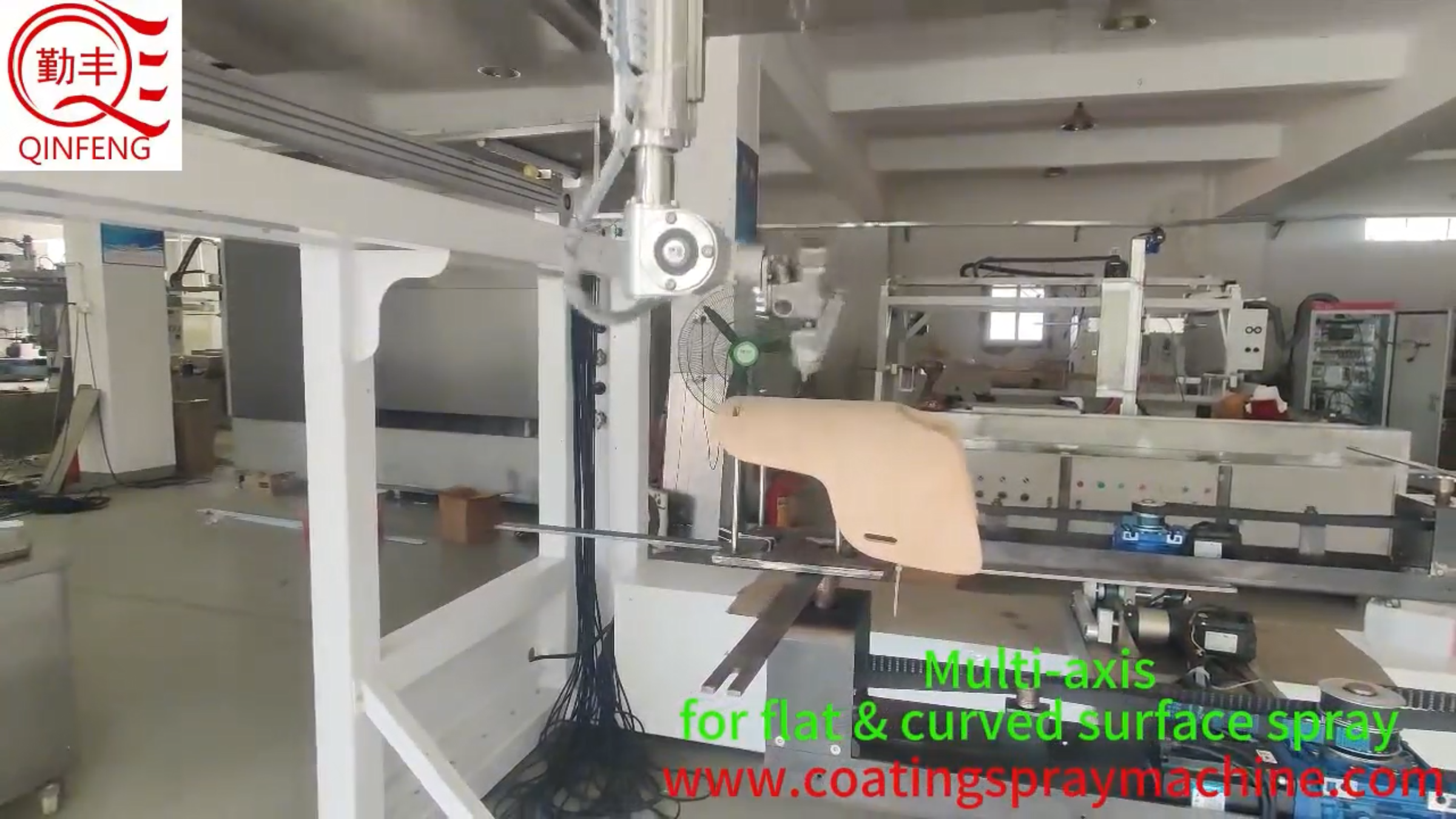 Flexible Multi-Axis Spraying System for Multi-Material & Multi-Coat Production