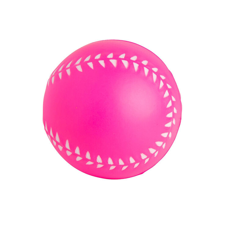 Promotional Toy Accpect Print logo Custom PU Baseball Shape Stress Relievers