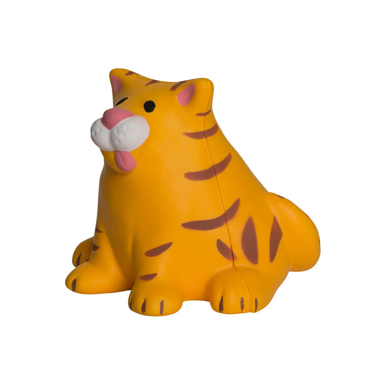 Hot Sale PU Fat Cat Shape Stress Reliever Anti Stress Toy Gifts