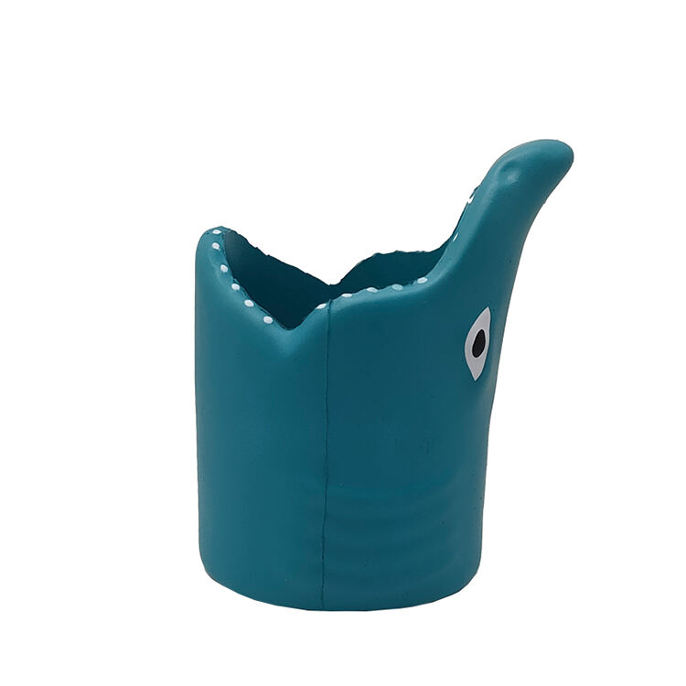 Unisex Animal Designs PU Bottle Can Cooler of Shark Shape for Adults Children Promotions