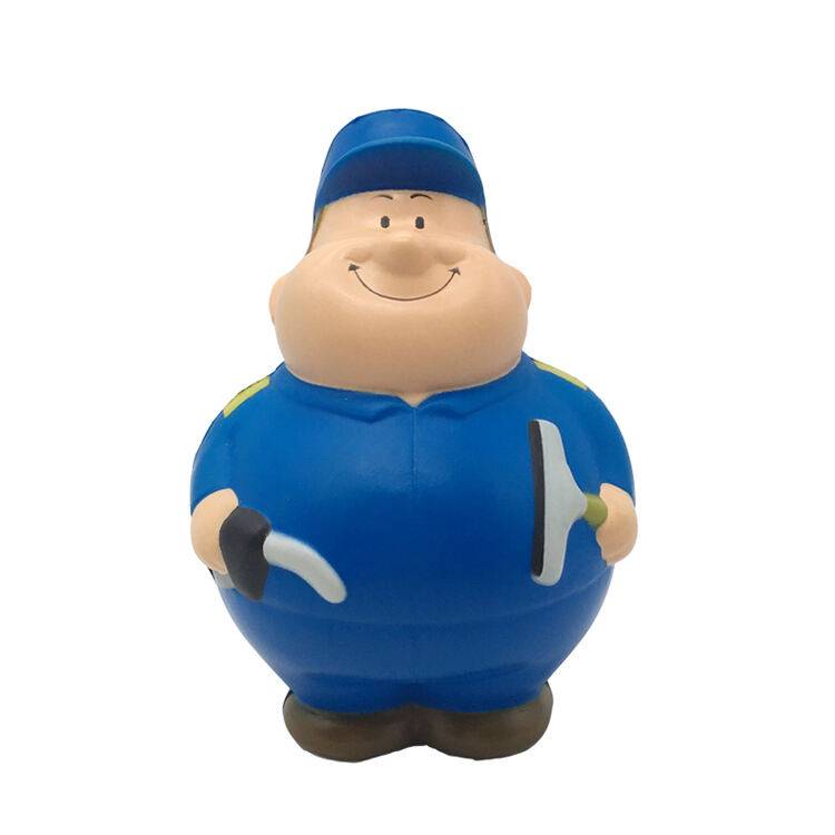 Kurku Anti-Stress Squishy PU Bert Forma ta' Benzinaj Stress Ball Kids & Adults Jagħġu Ventilazzjoni Tal-Kuraġġ