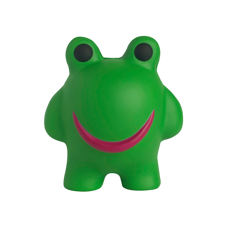 Hot - Selling Green Monster PU Foam Stress Ball Customization Toys