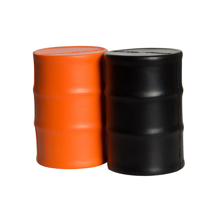 Factory Custom Oil Drum Shape  Stress ball PU Stress Reliever Stress Ball Stress Toy Squeezies