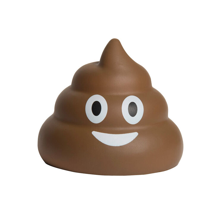Furnizare produse promoționale Minge zâmbitoare Poop personalizată Mingi de stres Mingi anti-stres