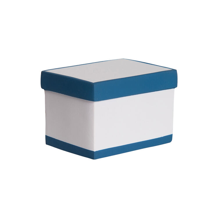 Stress Relief Balls PU File Box shape promotion stress toy ball stress relievry