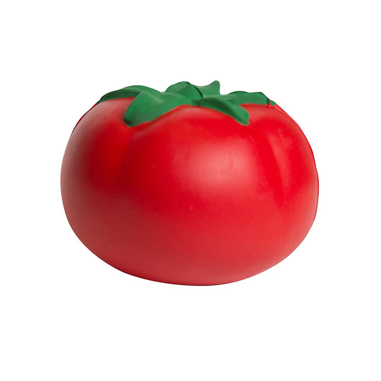 Promotional Customized Vegetables Tomatoes Shaped Pu Foam Anti Stress Ball