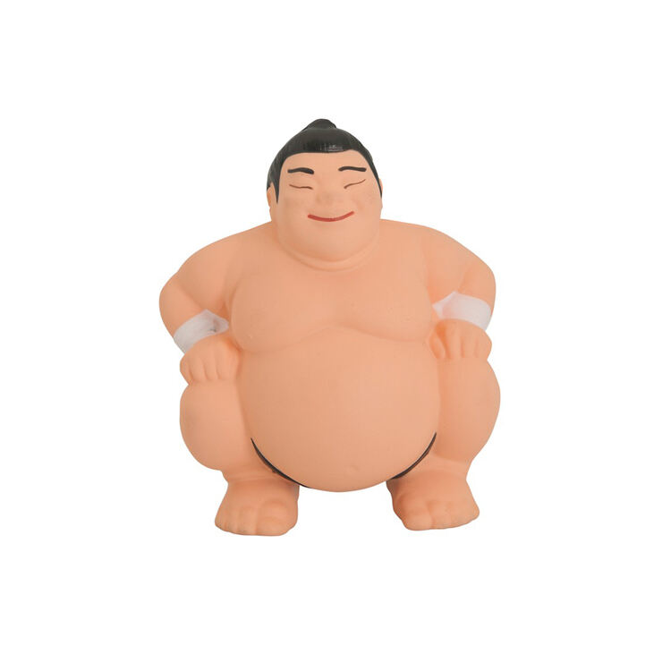 Funny Anti-Stress Squishy PU Sumo Wrestler Shape Ball Stress Ball Kids & Adults Play Vent Toys Gift